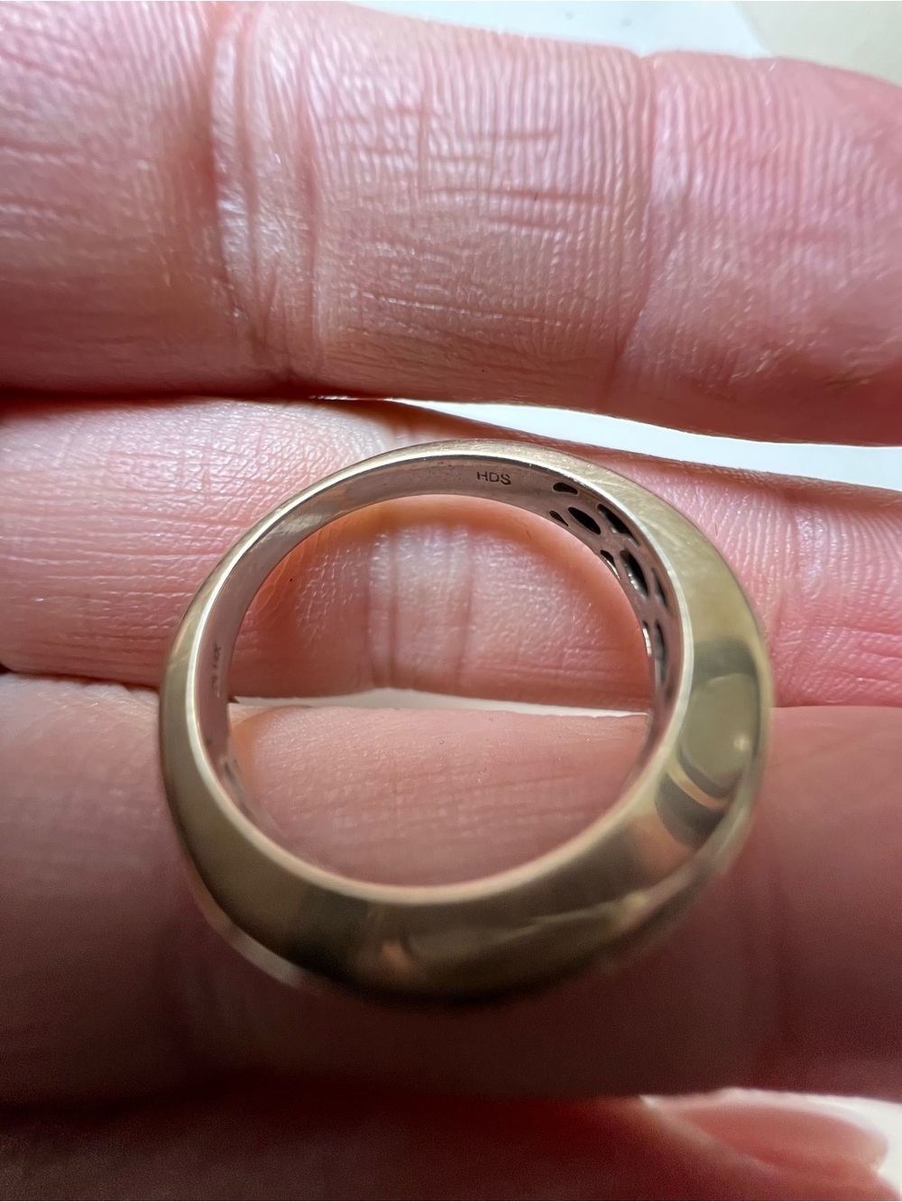 14K Gold Classic Channel-Set Natural Diamond Band - Picture 14 of 16